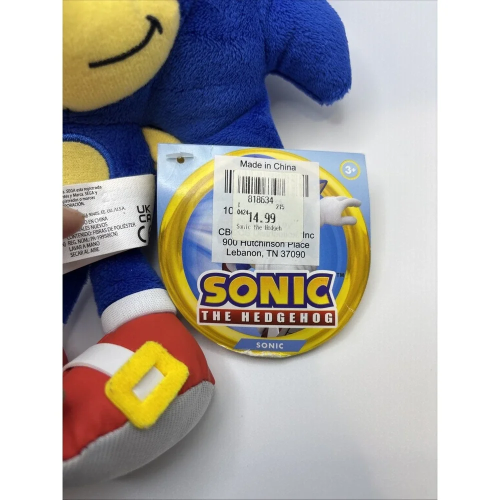 NWT!‎ Sonic The Hedgehog: SONIC 8